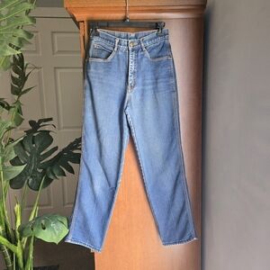 Vintage Gitano Women's Straight Leg Blue Jeans
